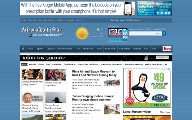 2014 StarNet homepage